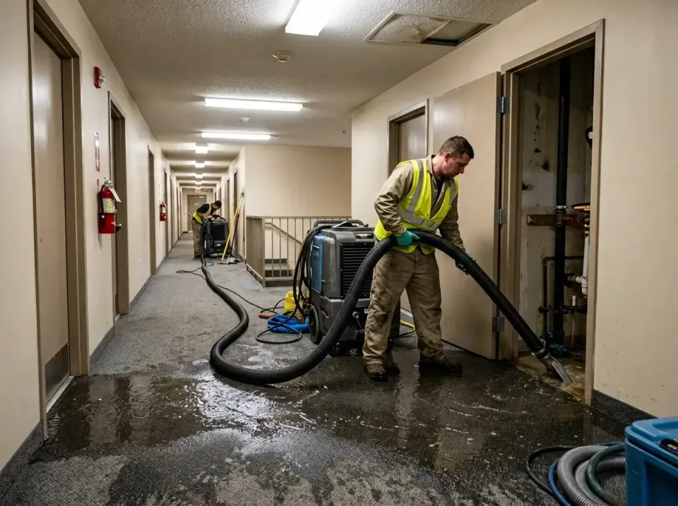 multi-unit-apartment-hallway-f-005 — frequently asked questions, Emergency Burst Pipe Water Extraction & Removal in Enola, PA